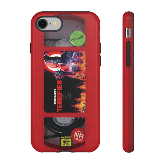 Art 2 Red Edition Impact Resistant VHS Phone Case