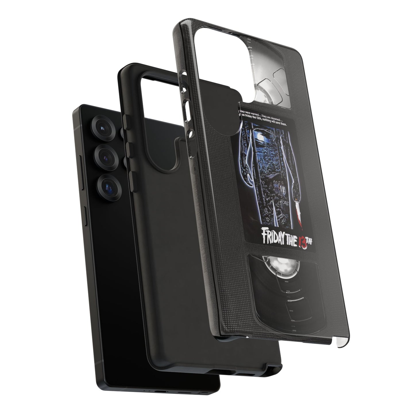 Friday XIII Impact Resistant VHS Phone Case