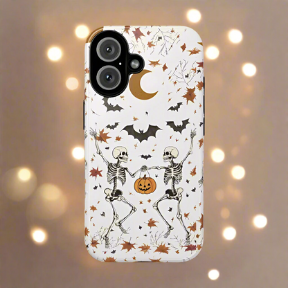 Dancing Skeletons Impact Resistant Phone Case