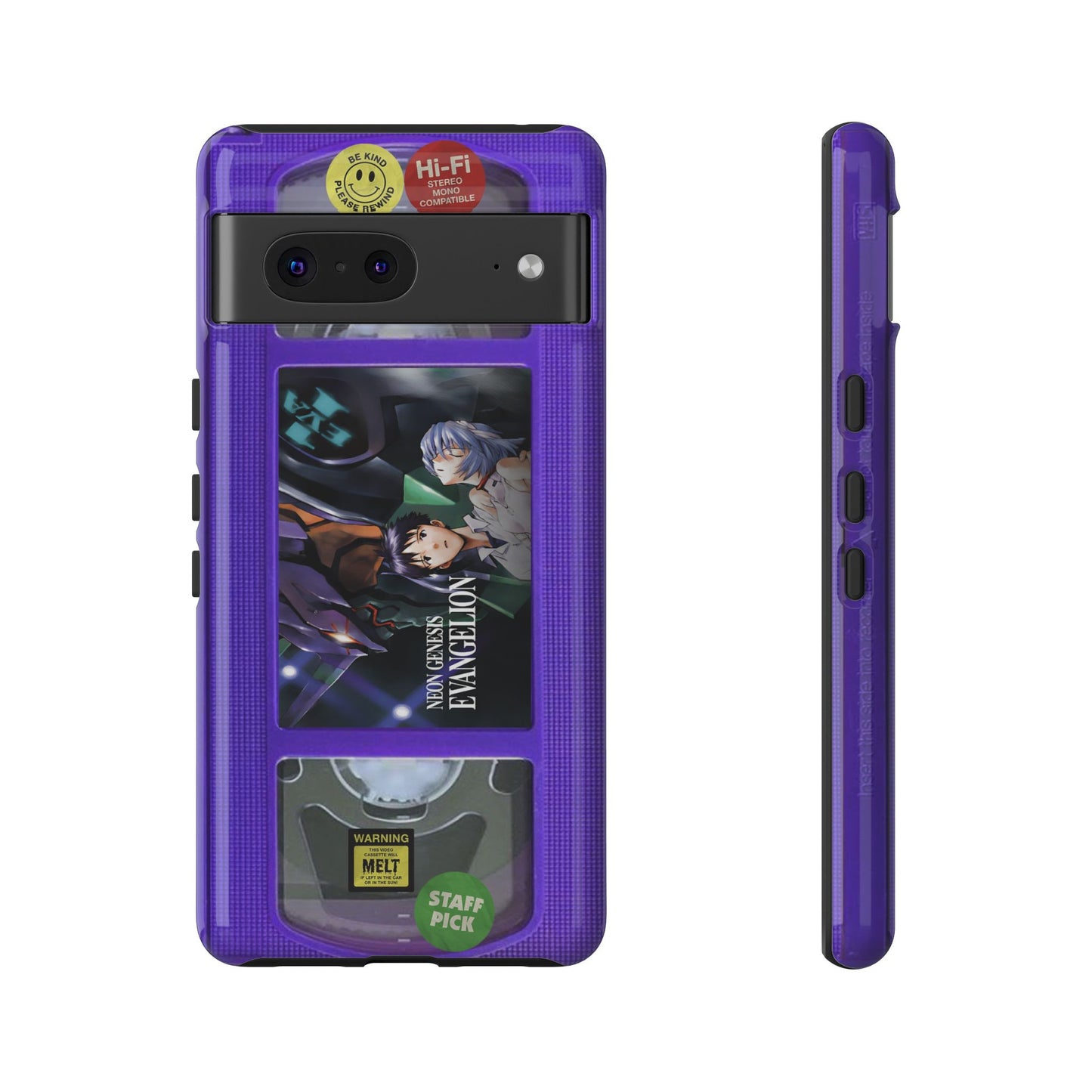 NG Evangelion Purple Edition VHS Phone Case