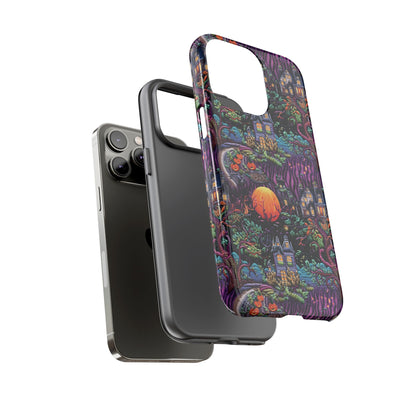 Spooky House Impact Resistant Phone Case