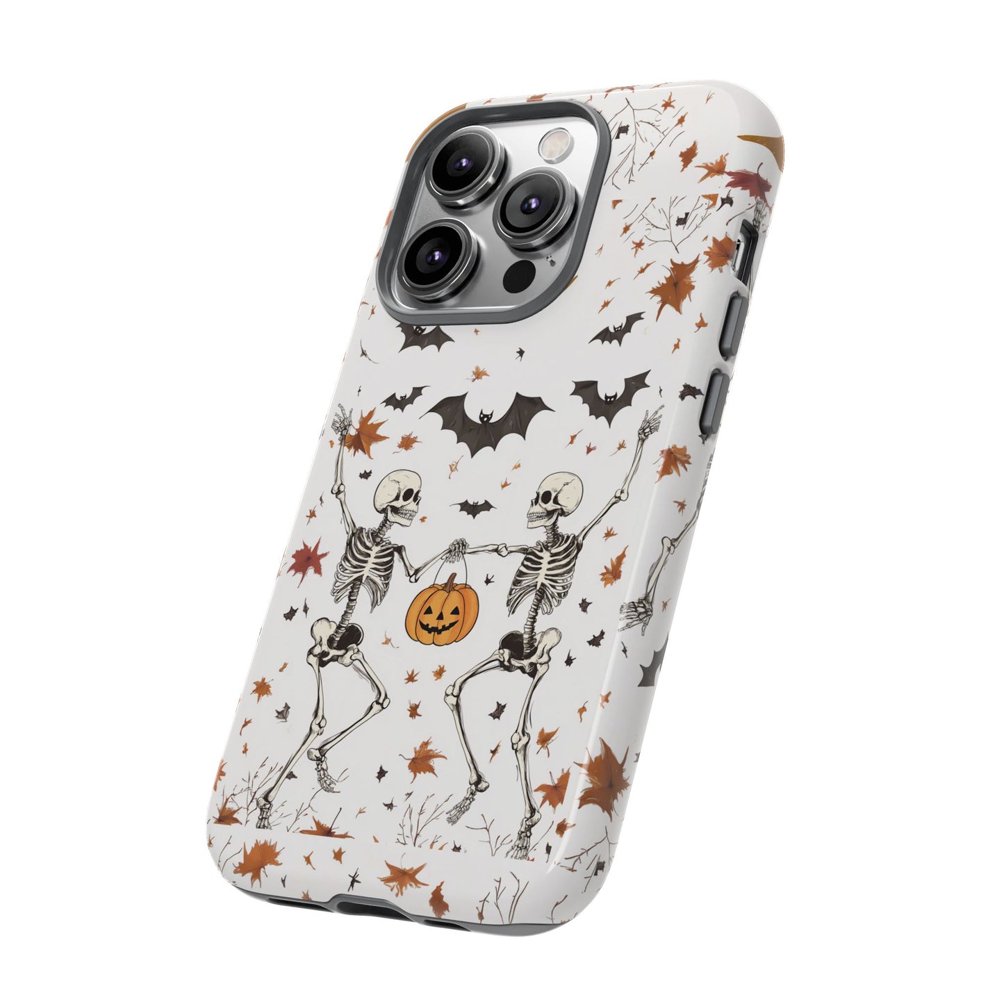 Dancing Skeletons Impact Resistant Phone Case