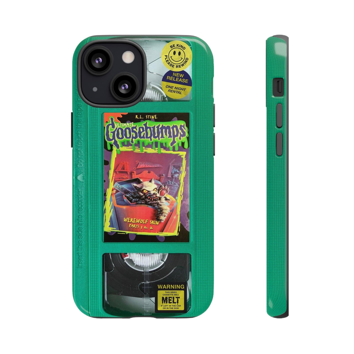 Goosebumps Green VHS Impact Resistant Case