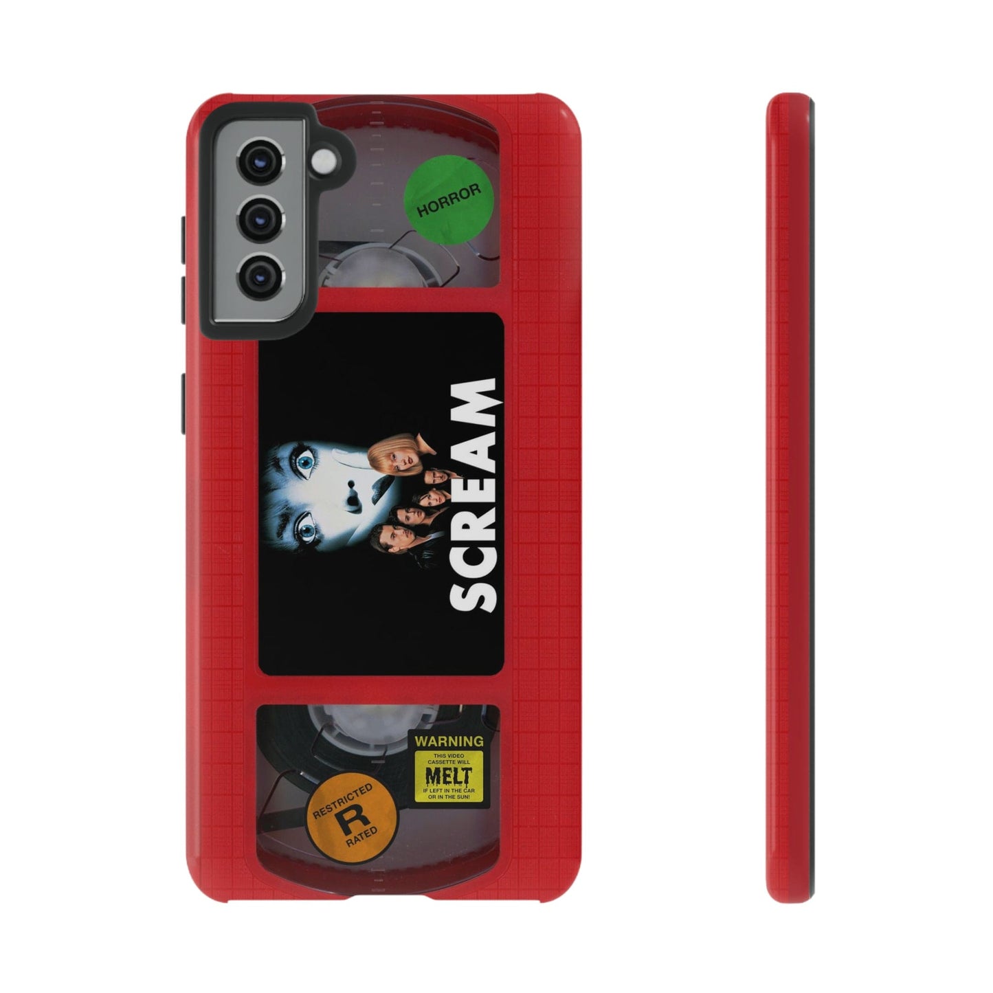 Scream Red Limited Edition Impact Resistant VHS Phone Case
