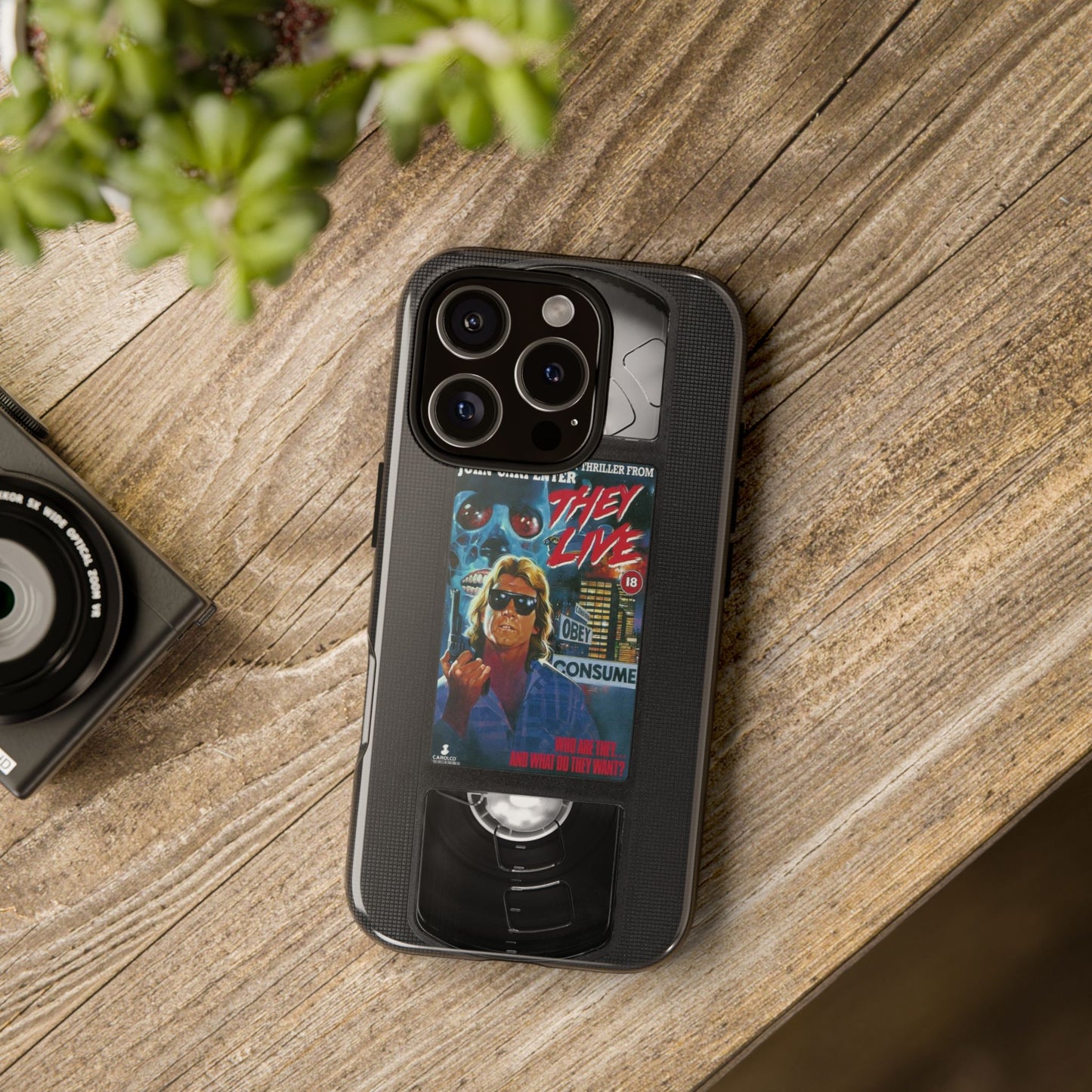 They Live Impact Resistant VHS Phone Case