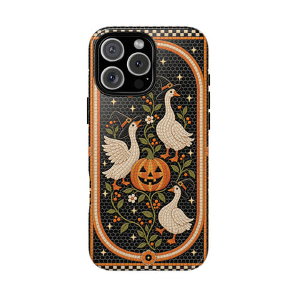 Halloween Goose Impact Resistant Phone Case