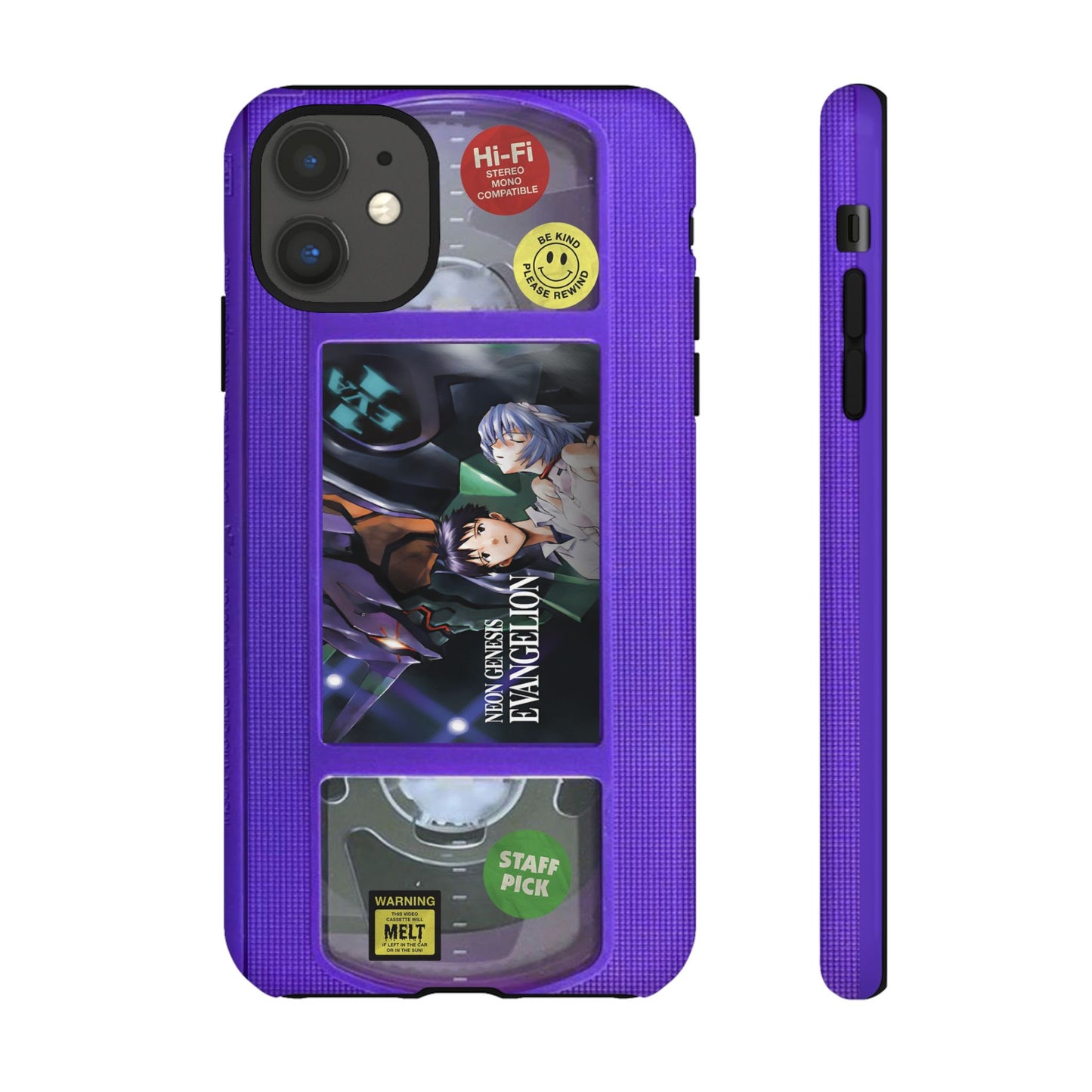 NG Evangelion Purple Edition VHS Phone Case