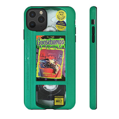 Goosebumps Green VHS Impact Resistant Case