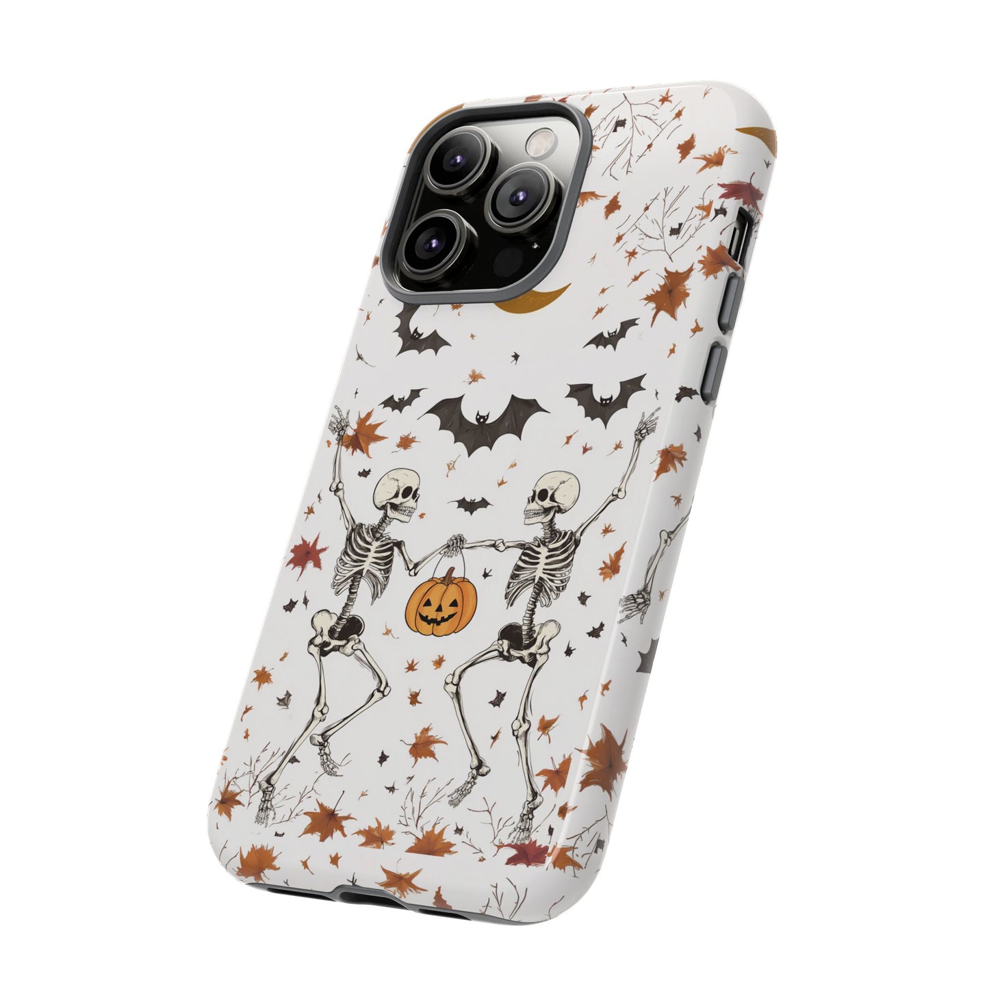 Dancing Skeletons Impact Resistant Phone Case