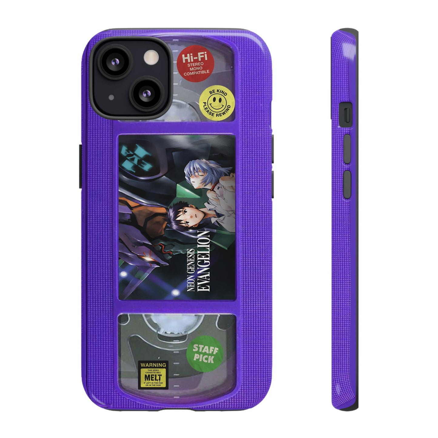 NG Evangelion Purple Edition VHS Phone Case