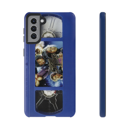 Starship Troopers Blue Impact Resistant VHS Phone Case