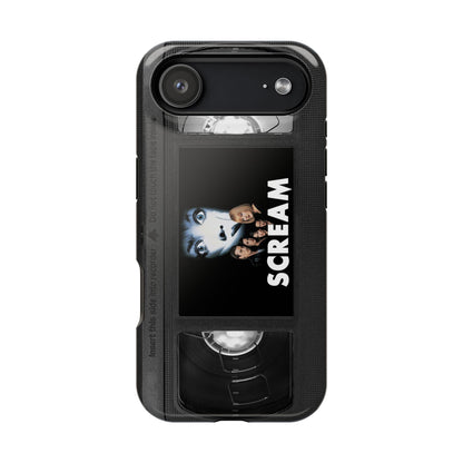 Scream MagSafe Impact Resistant VHS Phone Case