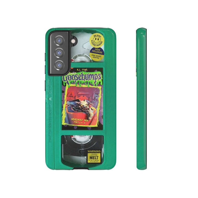 Goosebumps Green VHS Impact Resistant Case