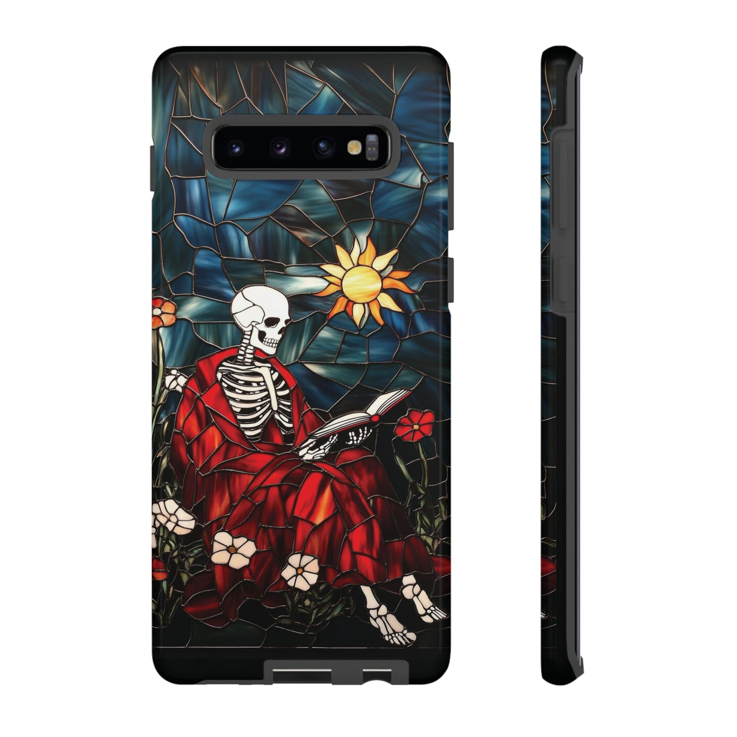 Bookish Skeleton Phone Case