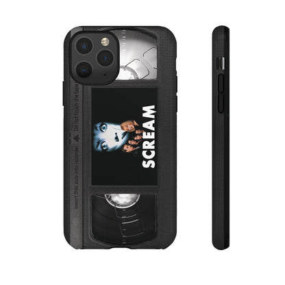 Scream VHS Impact Resistant iPhone Case