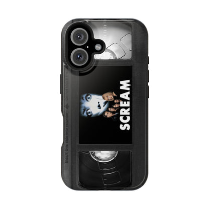 Scream MagSafe Impact Resistant VHS Phone Case