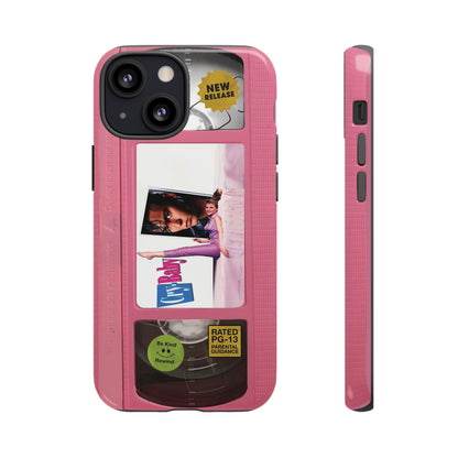 Cry Baby Pink Limited Edition Impact Resistant Vhs Phone Case