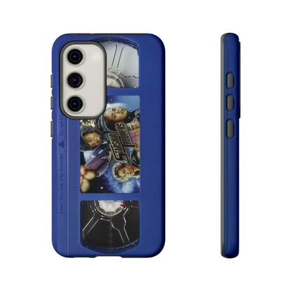 Starship Troopers Blue Impact Resistant VHS Phone Case
