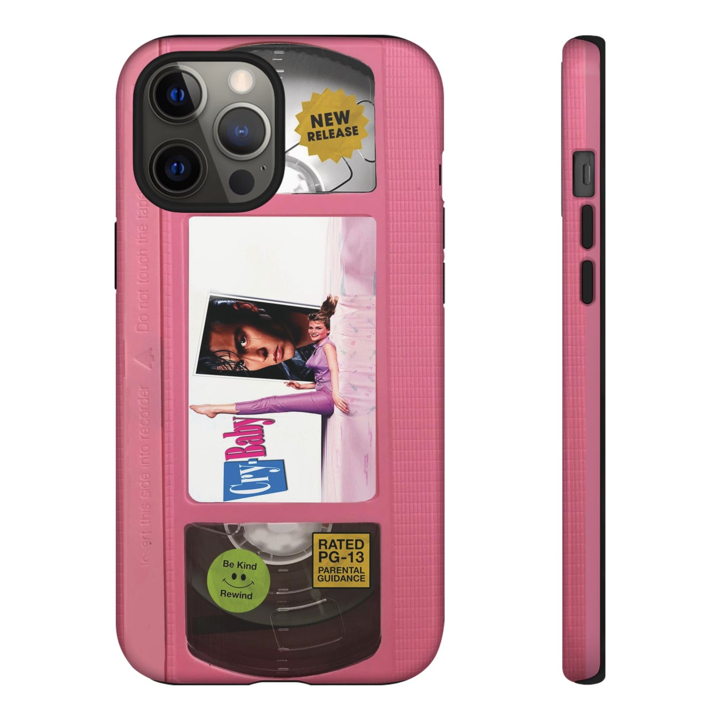 Cry Baby Pink Limited Edition Impact Resistant Vhs Phone Case