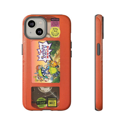 Rugrats Orange Edition VHS Phone Case