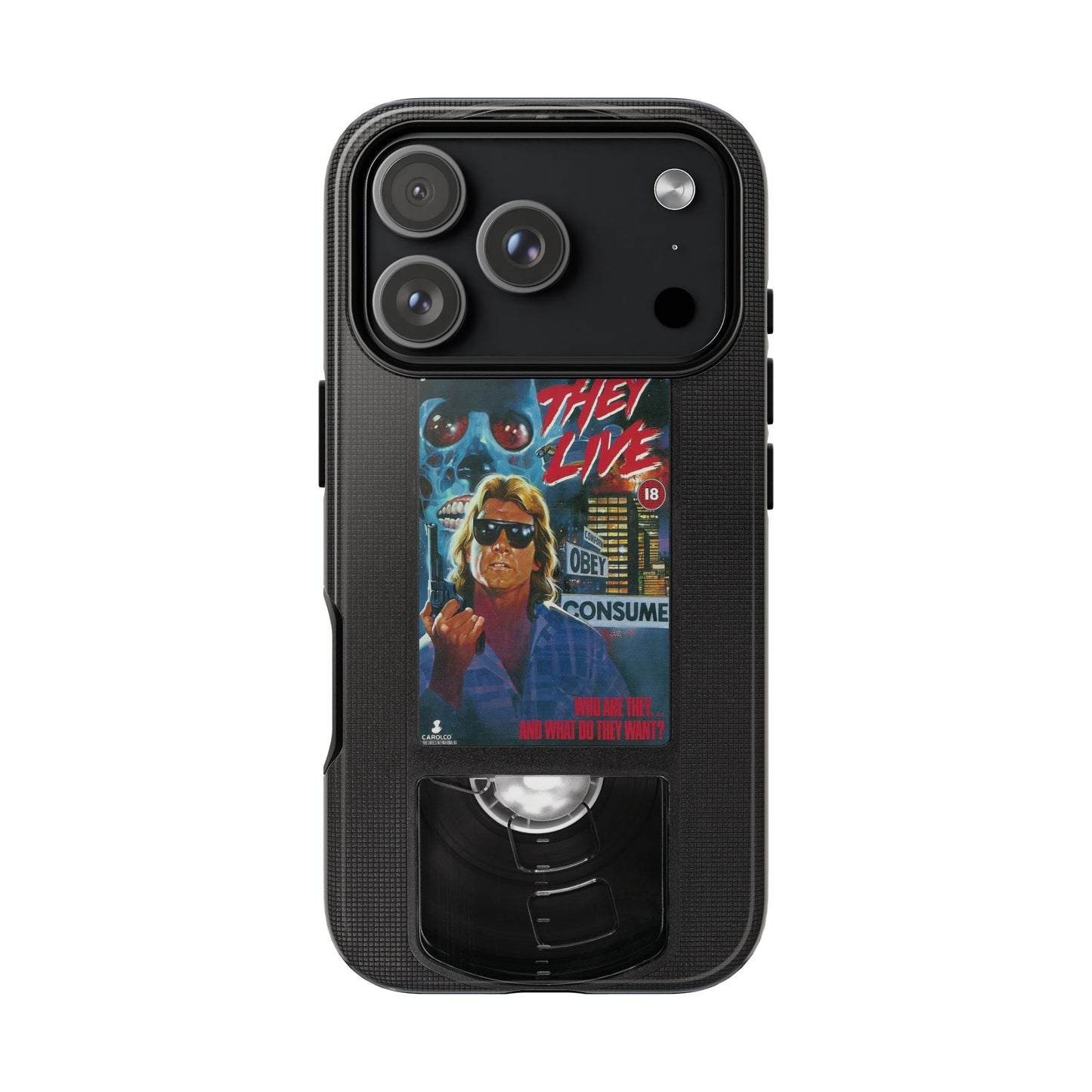 They Live Impact Resistant VHS Phone Case