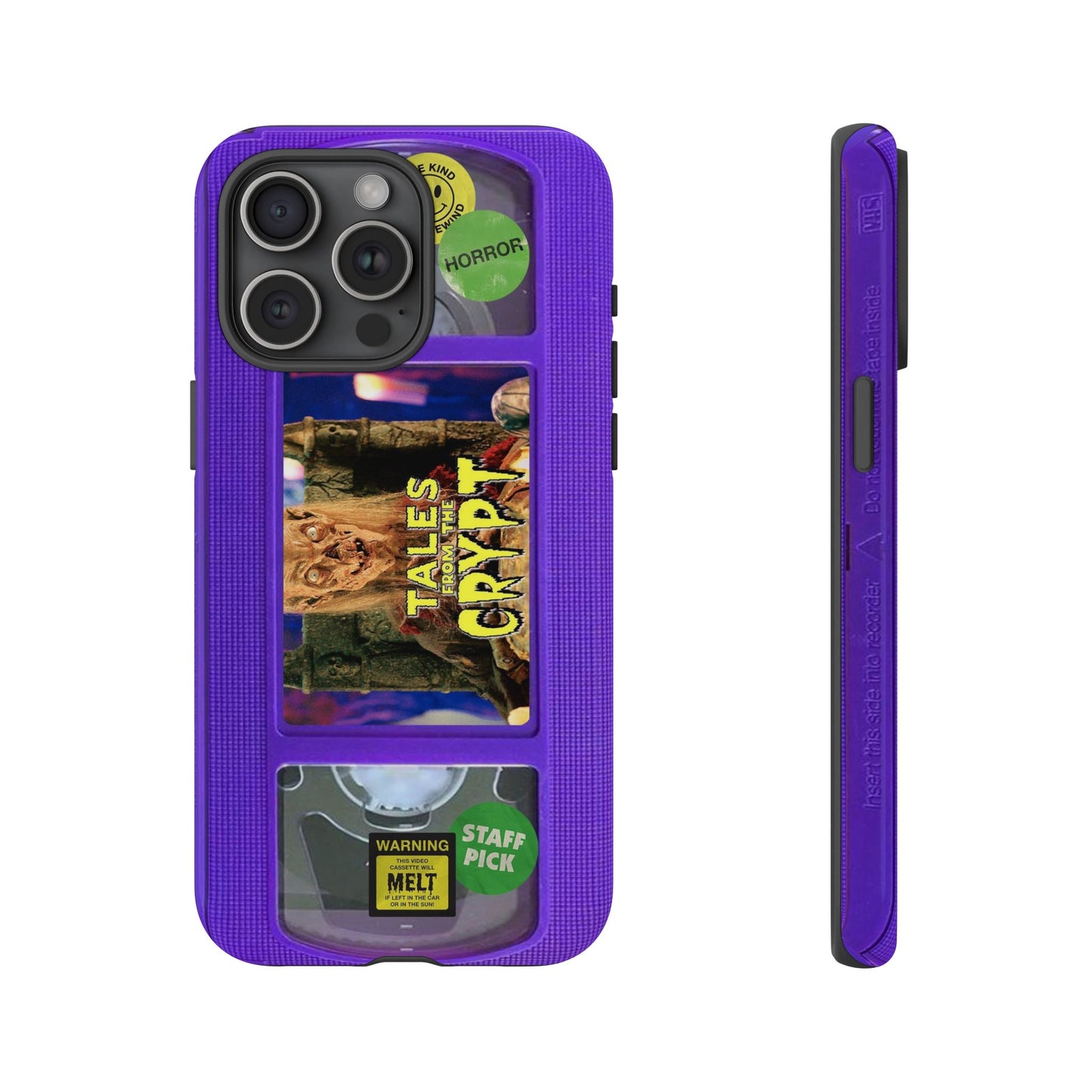 Tales Purple Edition Impact Resistant VHS Phone Case