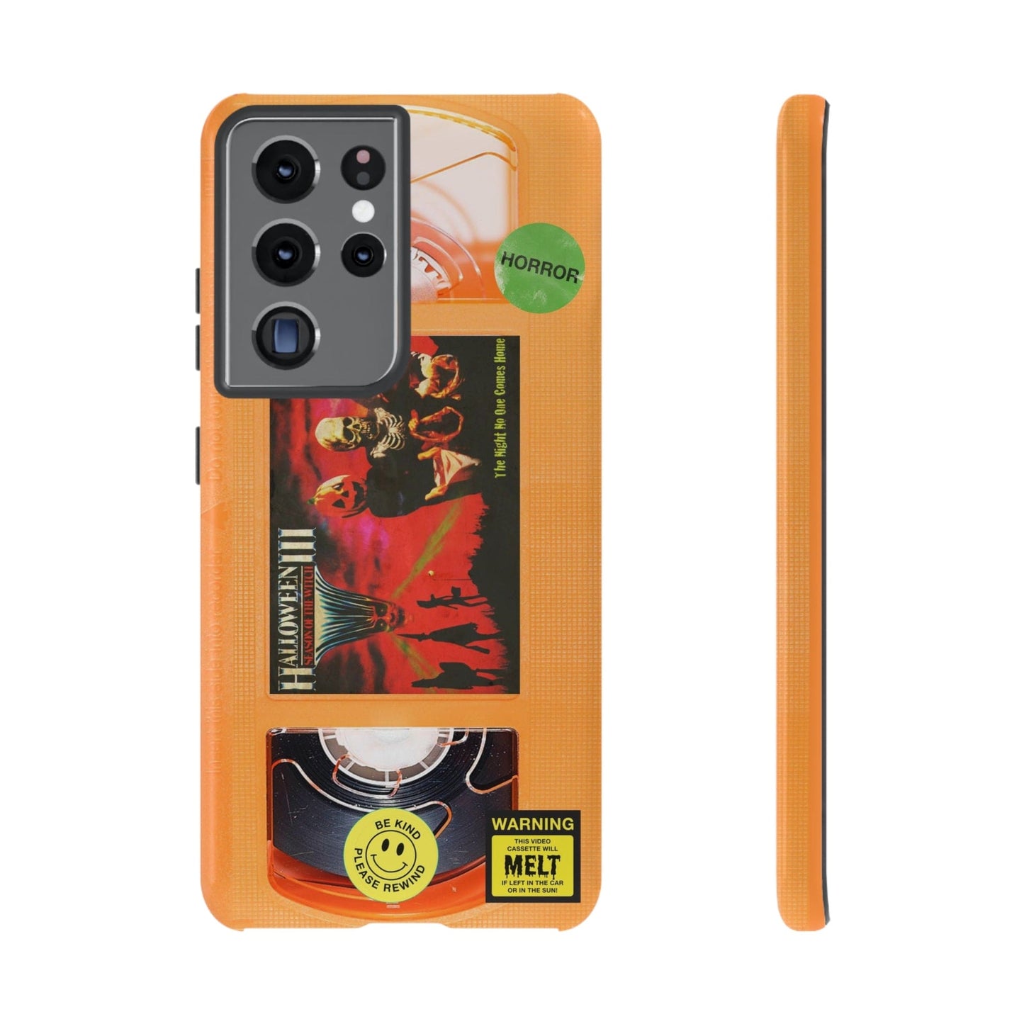 Halloween III Orange Edition Impact Resistant VHS Phone Case