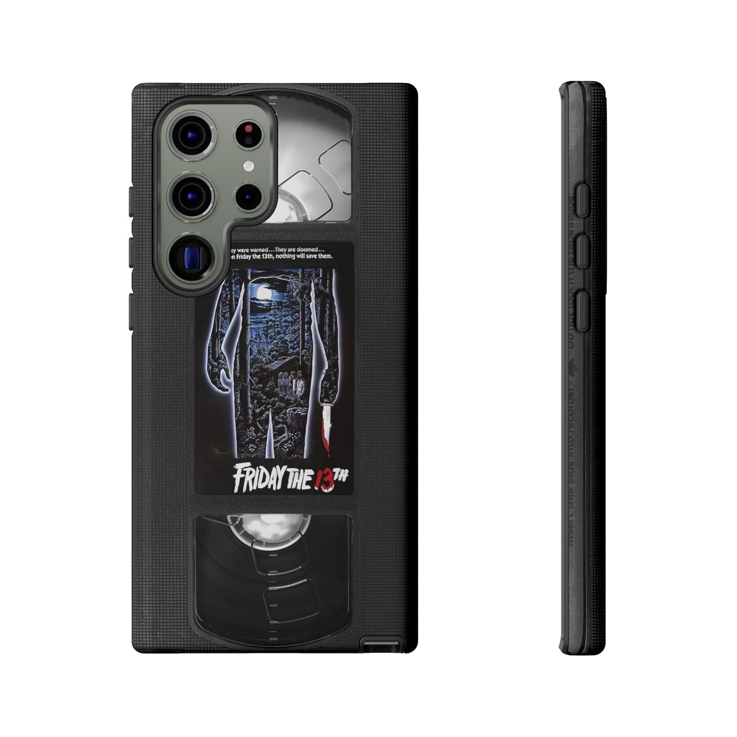 Friday XIII Impact Resistant VHS Phone Case