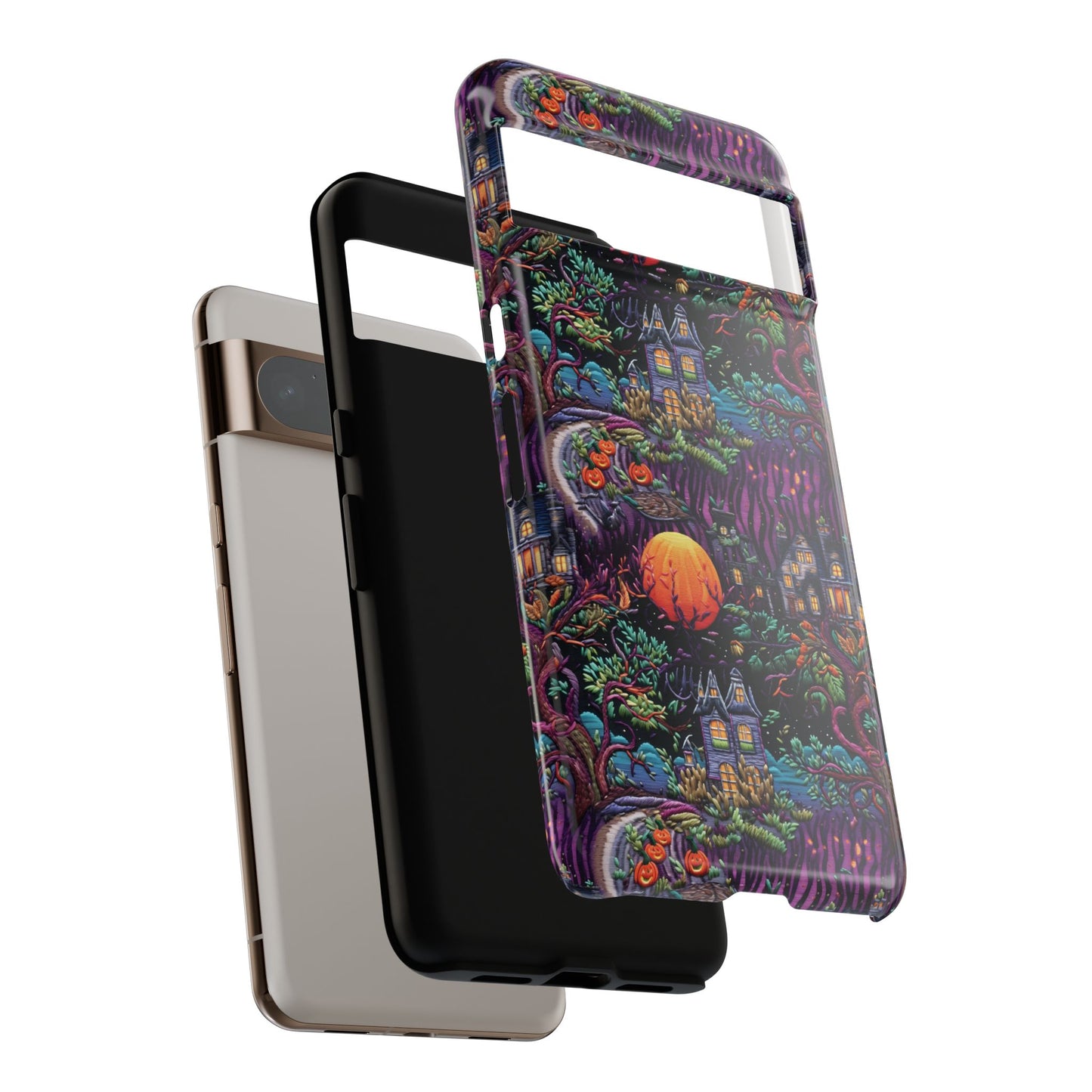 Spooky House Impact Resistant Phone Case