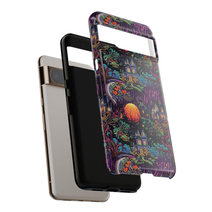 Spooky House Impact Resistant Phone Case
