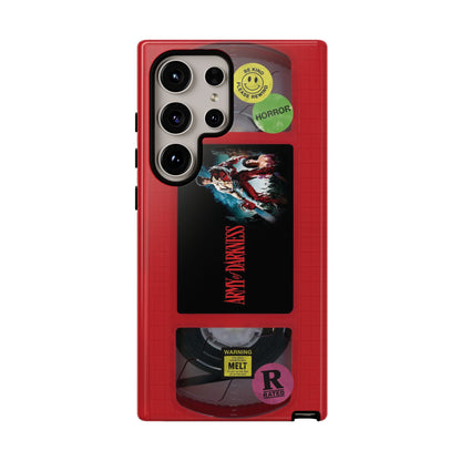 Army of Darkness Red Edition VHS Phone Case
