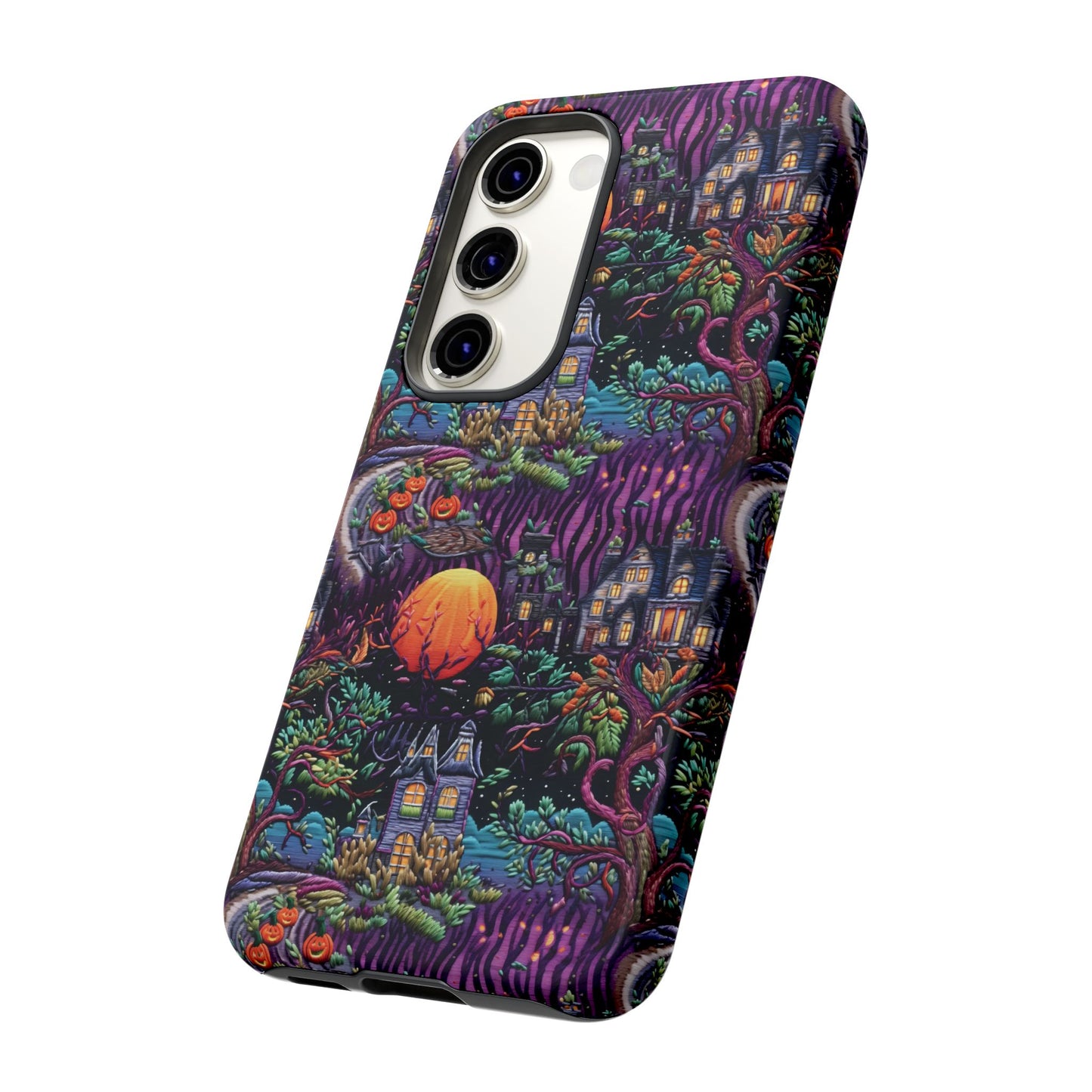Spooky House Impact Resistant Phone Case