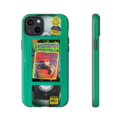 Goosebumps Green VHS Impact Resistant Case