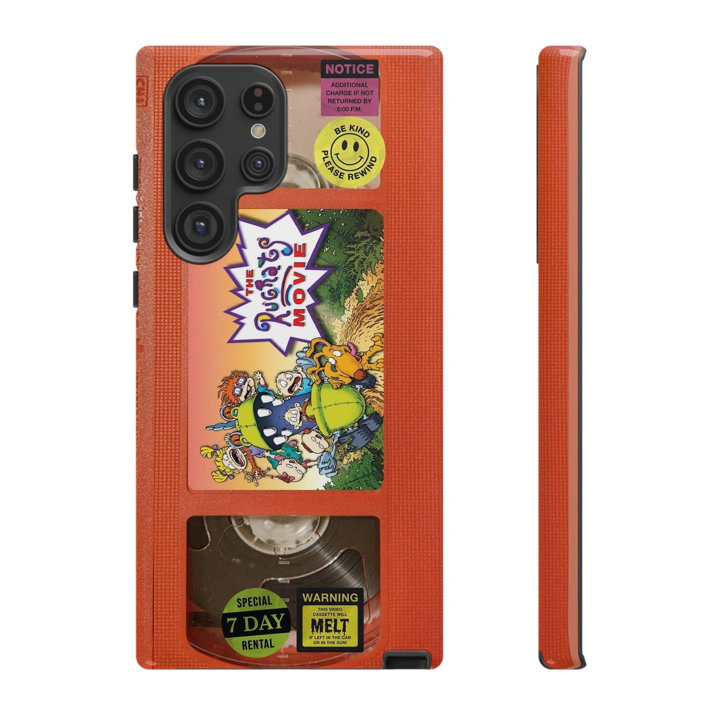 Rugrats Orange Edition VHS Phone Case