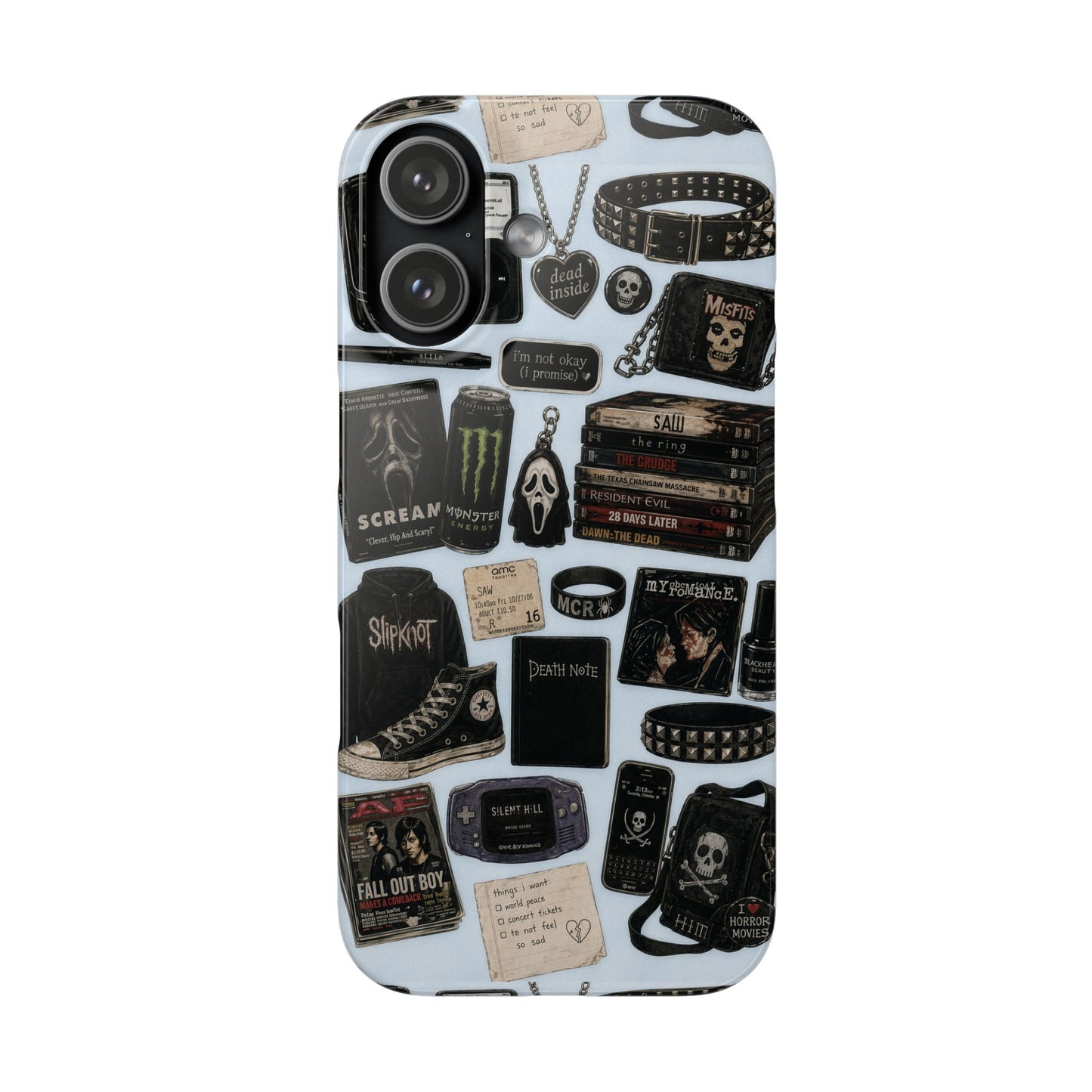 Emo 2000s Nostalgiacore Phone Case