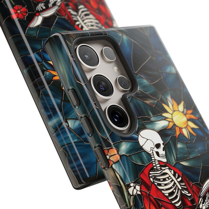 Bookish Skeleton Phone Case