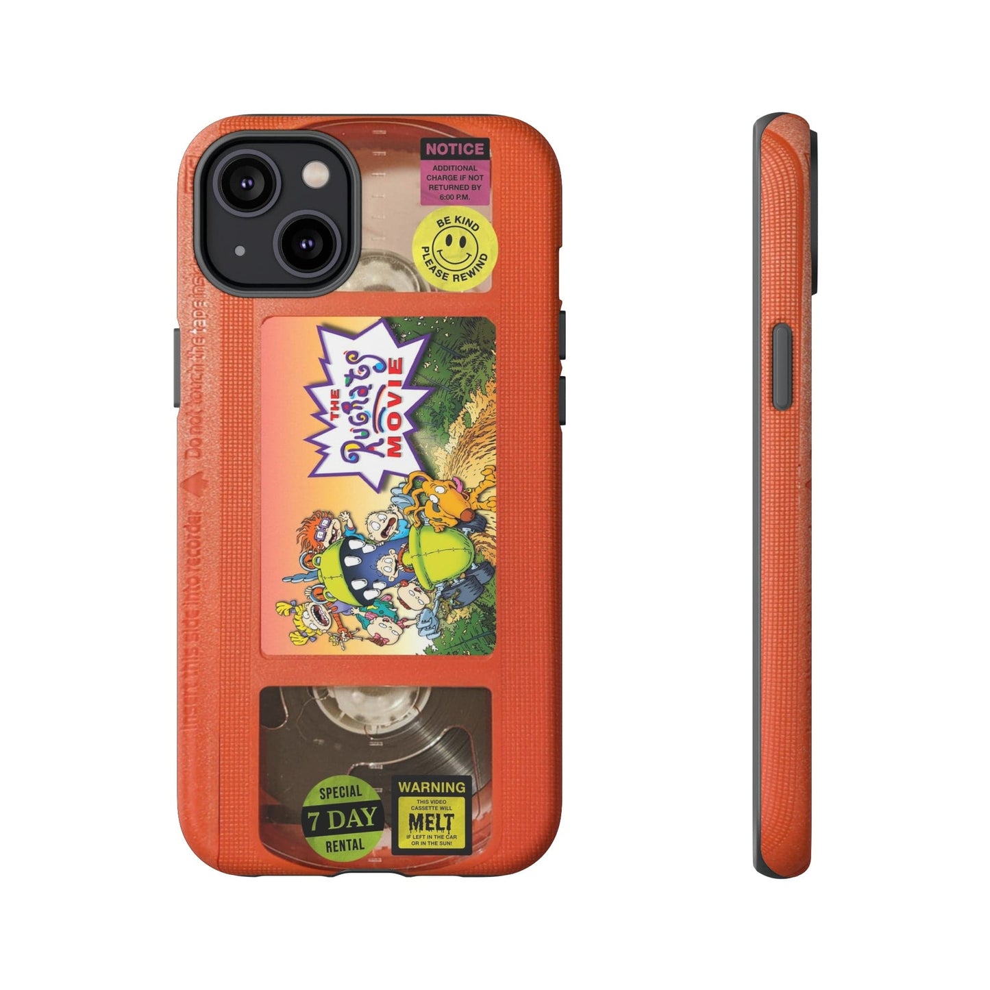 Rugrats Orange Edition VHS Phone Case