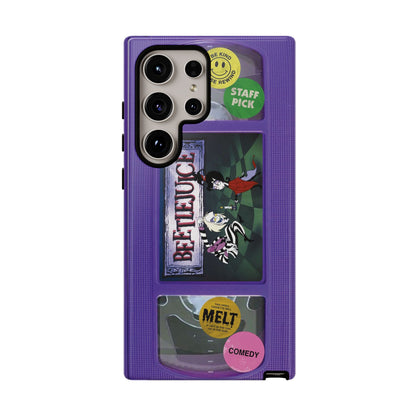 Animated BJ Purple Edition Impact Resistant VHS Phone Case