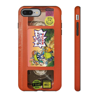 Rugrats Orange Edition VHS Phone Case