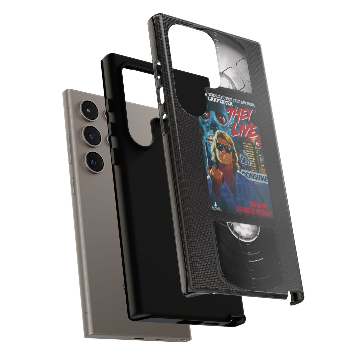 They Live Impact Resistant VHS Phone Case