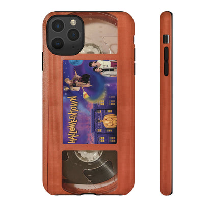 Halloween Town Orange Impact Resistant Phone Case