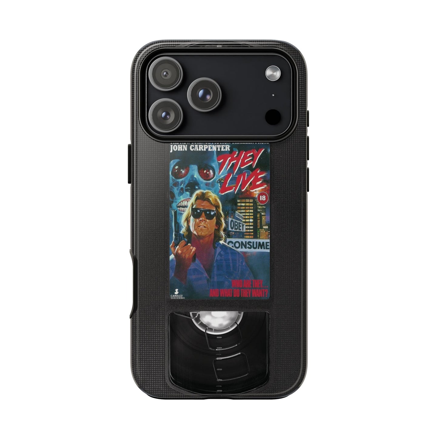 They Live Impact Resistant VHS Phone Case