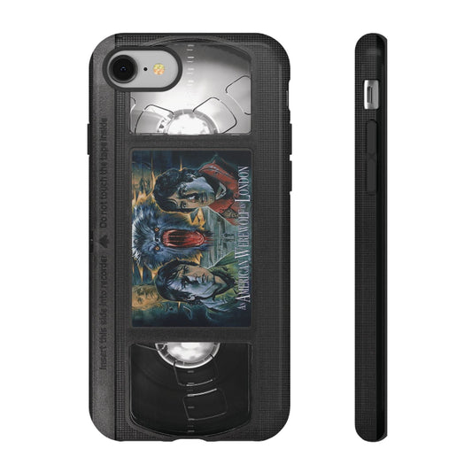 Am Werewolf Impact Resistant VHS Phone Case