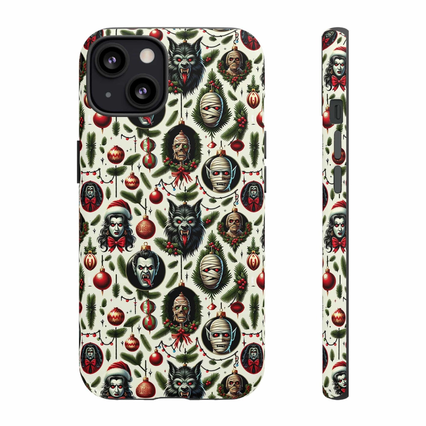 Horror Ornaments Impact Resistant Phone Case