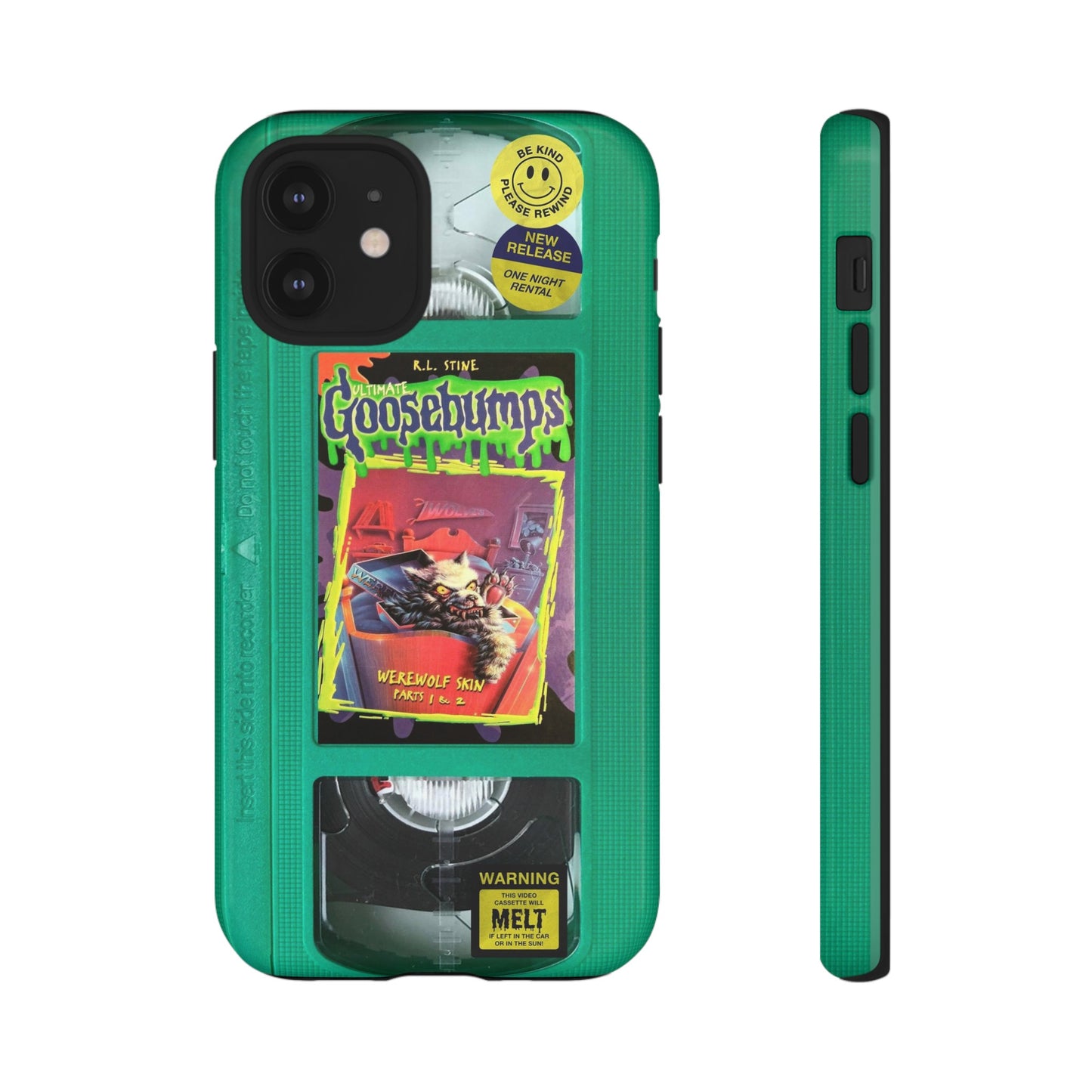 Goosebumps Green VHS Impact Resistant Case