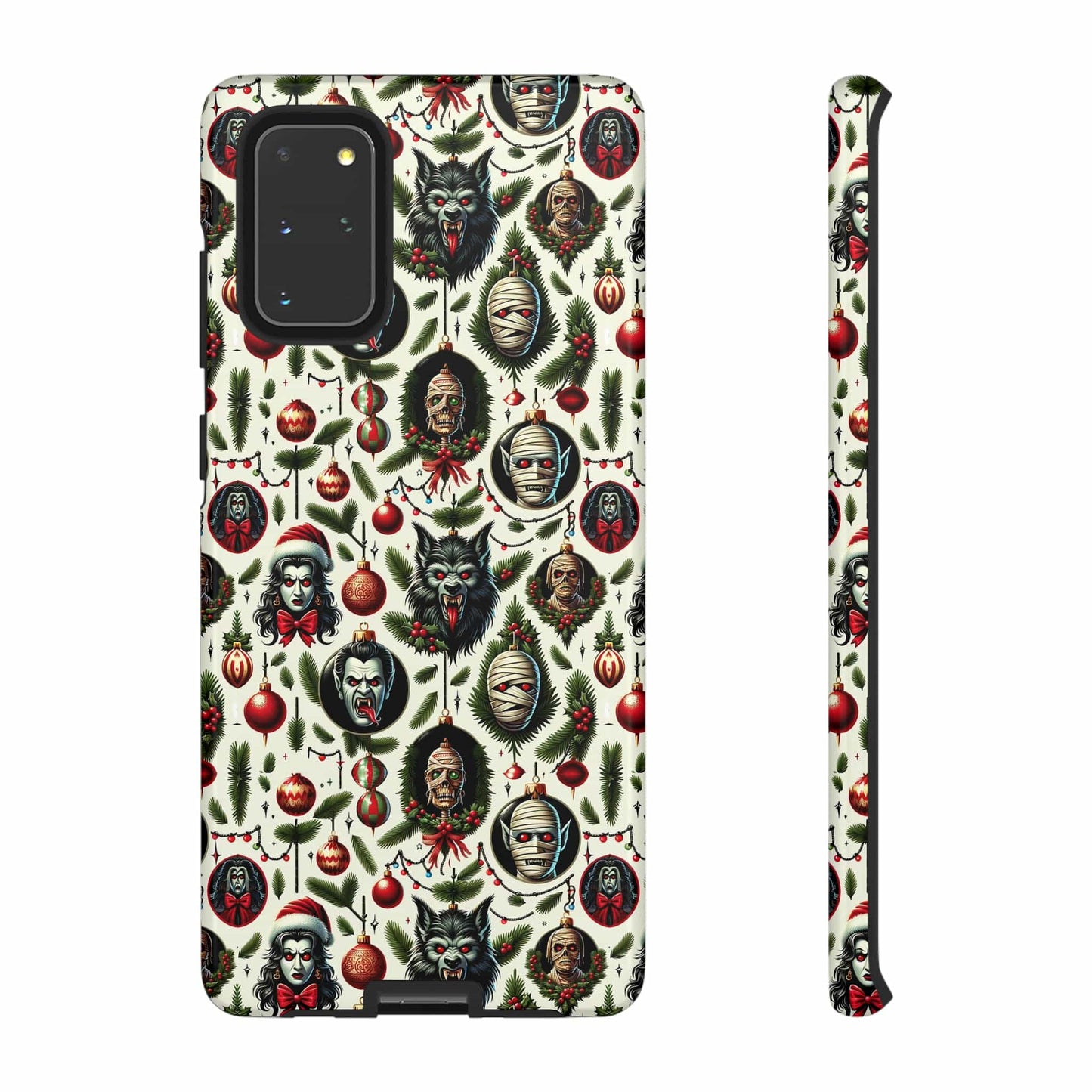 Horror Ornaments Impact Resistant Phone Case