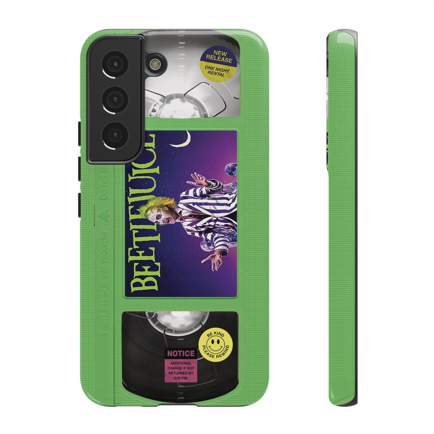 BJ  Limited Edition Green Impact Resistant VHS Phone Case