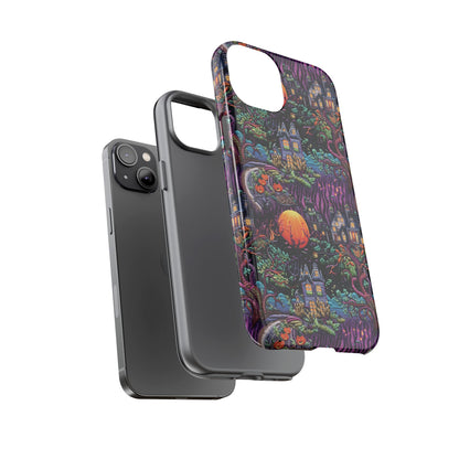 Spooky House Impact Resistant Phone Case