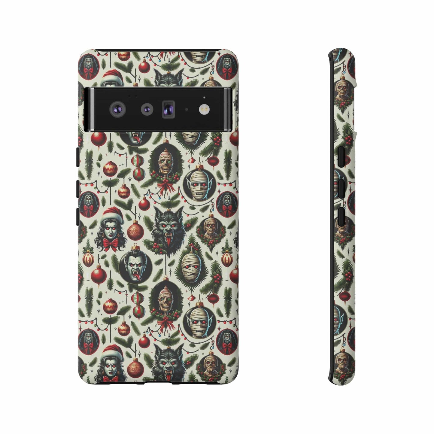 Horror Ornaments Impact Resistant Phone Case