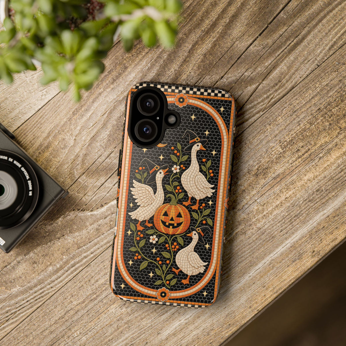 Halloween Goose Impact Resistant Phone Case